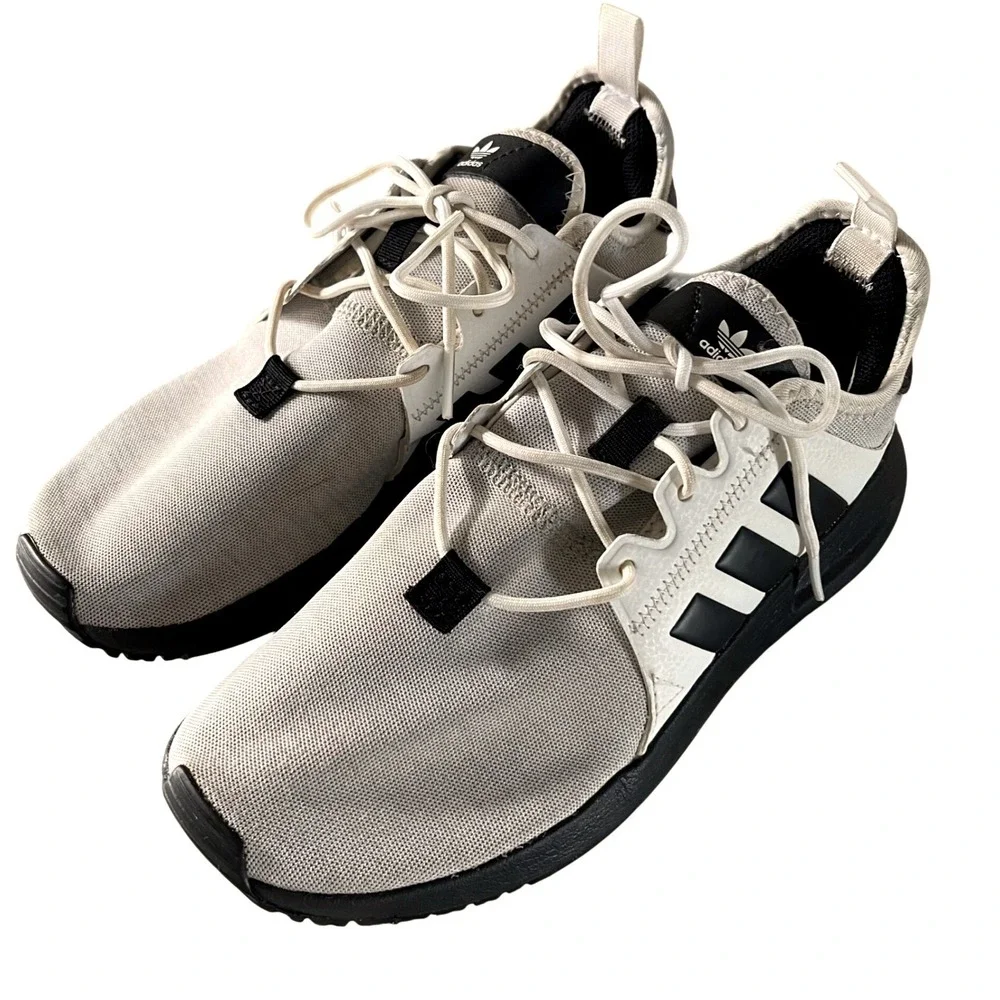 Adidas X_PLR Sneakers Mens 4.5 Womens 5.5 White Black CG6813 Mesh Streetwear Low